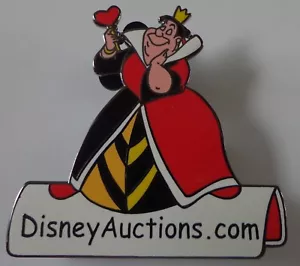 Disney Auctions Queen of Hearts on DA Logo GWP Pin LE 1000 - Picture 1 of 2