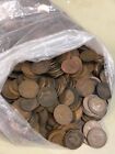 950G Mixed British Copper And Bronze Coins. Pennies, Half Pennies And Half Pence