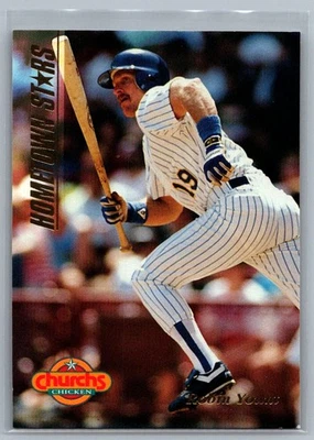 1994 Pinnacle Church's Hometown Stars #25 Robin Yount Gold - Image 1 of 2