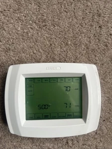Lennox X4146 White Wall-Mounted Digital Touchscreen Programmable Thermostat - Picture 1 of 2