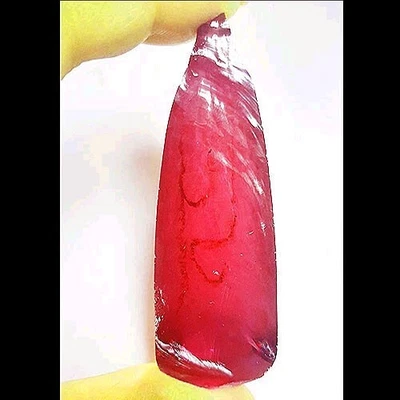 COLOR CHANGE 207 Ct 70X23 MM ALEXANDRITE ROUGH #46 LAB GROWN CORUNDUM GEMSTONE - Image 1 of 2