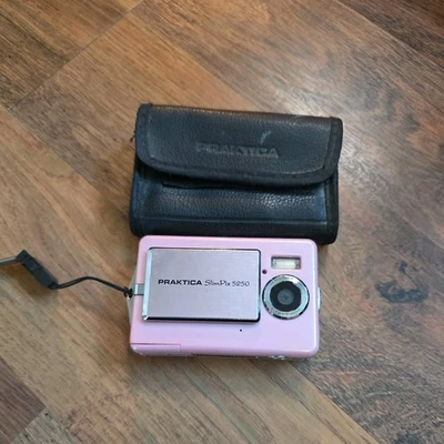 Cámara digital Praxis SlimPix 5250 5,0 MP rosa probada Foto 1 de 4