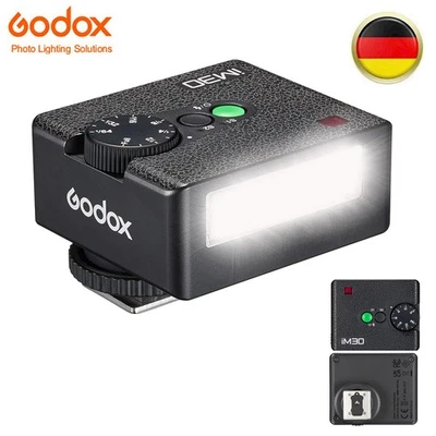Godox IM30 Mini-Kamerablitz Blitzgerät iM30 Mini Manueller Flash für Sony/Canon - Bild 1 von 4