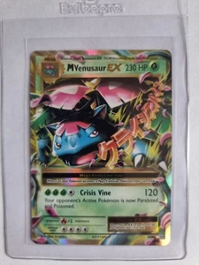 Pokemon TCG XY Evolutions Mega M Venusaur EX Ultra Rare Card 2/108 - Picture 1 of 2