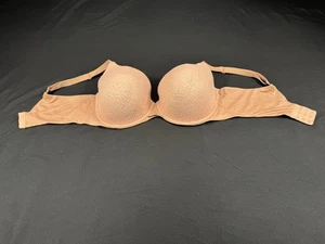 ✅Sujetador push up con aros Auden ✅Talla 38DDD ✅ Rosa melocotón ✅Mujer - Imagen 1 de 10