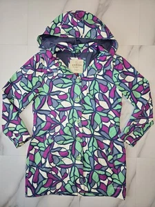 Weird Fish Multi Colour Raincoat UK Womens Size 10 - Picture 1 of 9