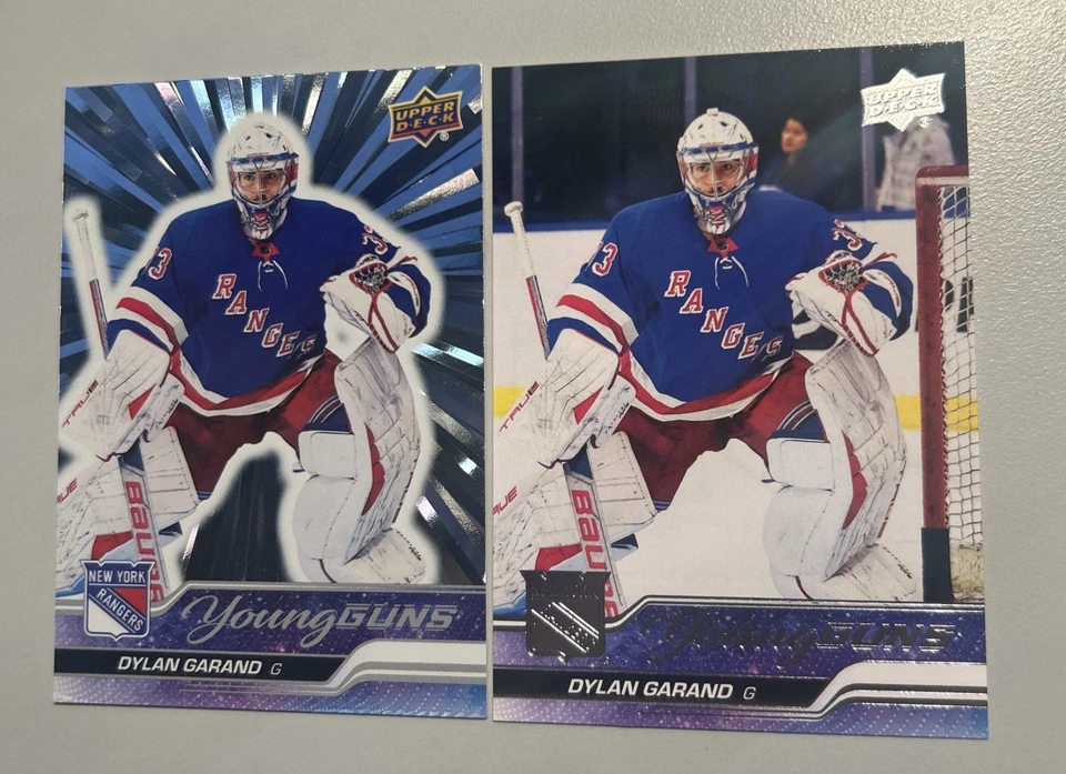 2023/24 Upper Deck Dylan Garand Young Guns And Silver Outburst  - Image 1 of 1