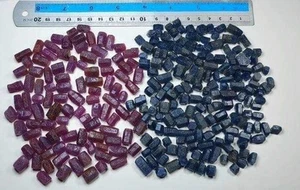 Ruby & Sapphire Ruby Combined 400g Lot Having Perfect Formation From Africa 🌍 - Picture 1 of 1