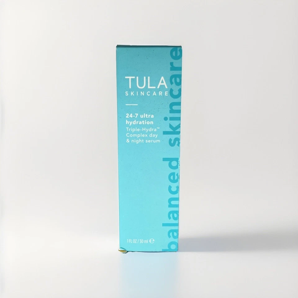 TULA 24/7 Suero Ultra Hidratación, Complejo Triple Hidra, Relena la Piel, Reduce la Fina Foto 1 de 3