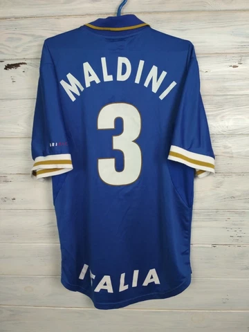 Maldini Italia Italy Jersey 1996 1997 Home S Shirt Mens Maglia Football Nike Cover