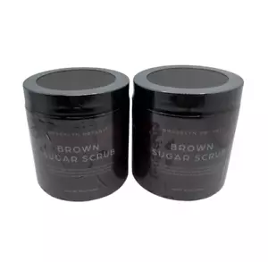 2pk Brooklyn Botany Brown Sugar Body Scrub - 10 oz Moisturizing and Exfoliating - Picture 1 of 7