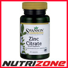 Swanson Zinc Citrate 50mg Immune Booster  - 60 caps