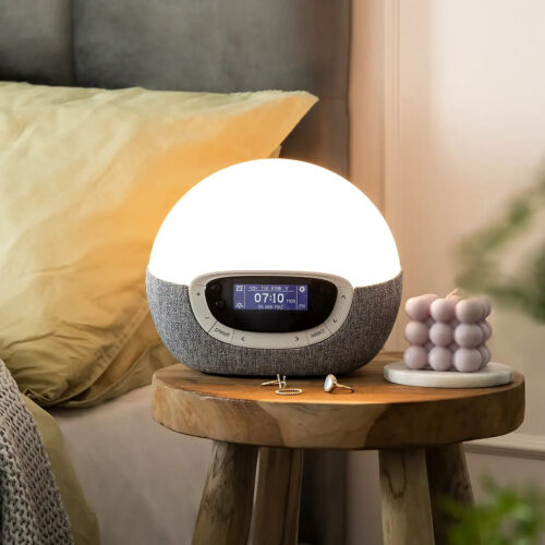 Lumie Bodyclock Shine 300 - Wake-up Light Alarm Clock with Radio, 15 Sounds 