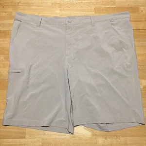 Columbia PFG Chino Shorts Men's 48x 10 Beige Performance Fishing Pockets Stretch - Picture 1 of 11