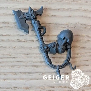 40K Chaos Space Marine Bits | Chaos Terminator Squad | Terminator Lord Power Axe - Picture 1 of 1