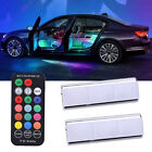 RGB LED Car Decor Atmosphere Ambient Floor Light Lamp Auto Interior Accessories Toyota YARIS