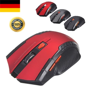 PC Maus Kabellos USB Wireless Mouse Computer Notebook Laptop Funkmaus - Bild 1 von 7