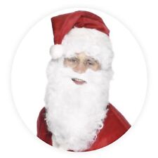 Long White Beard 28cm Father Christmas Santa Fancy Dress Accessory Smiffys 655