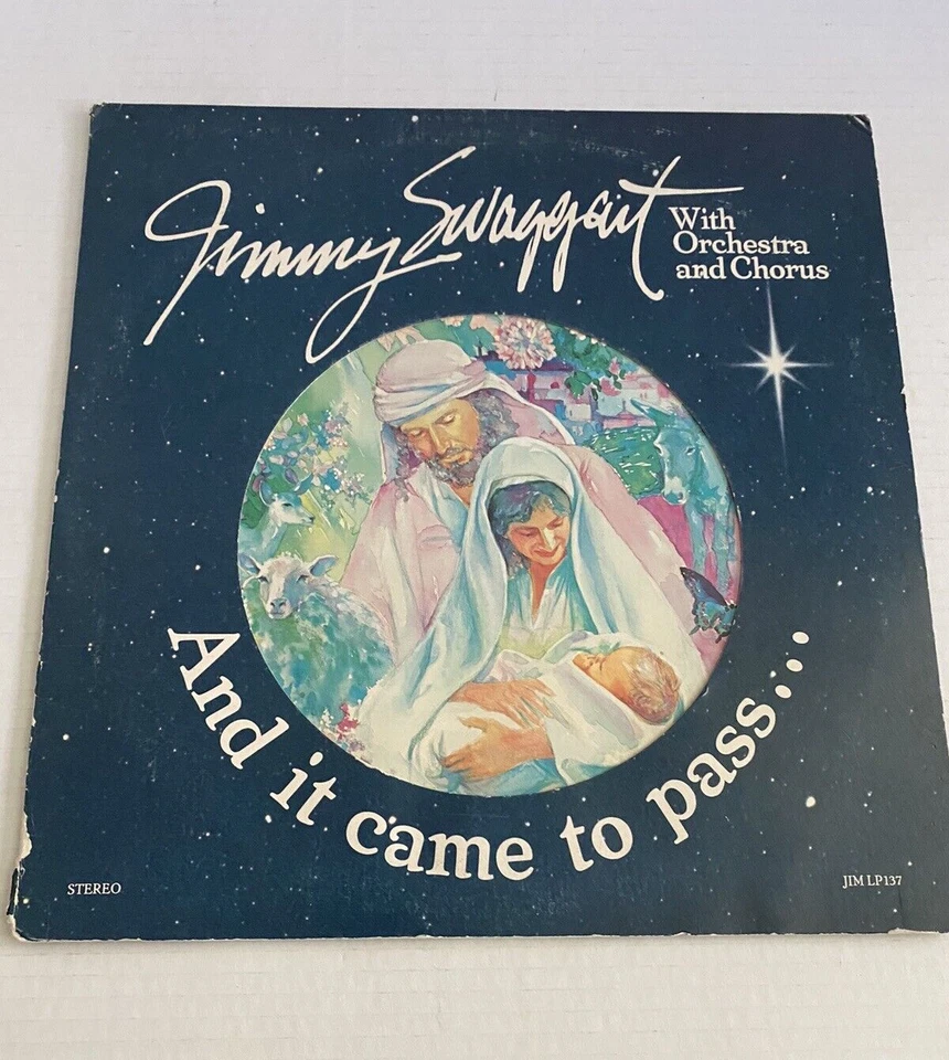 1980 Jimmy Swaggart 33rpm lp  And it Came to Pass..  Gospel  Vinyl VG+++ - Image 1 of 1