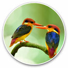 2 x Vinyl Aufkleber 15 cm - Thailand Orientalischer Zwerg Kingfisher Vogel Cooles Geschenk #161
