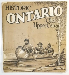 Vintage Historic Ontario Old Upper Canada Illustrated Frank Fog (read below) E2C - Picture 1 of 8