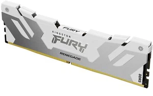 Kingston Technology FURY 32GB 6400MT/s DDR5 CL32 DIMM Renegade White XMP - KF... - Picture 1 of 8