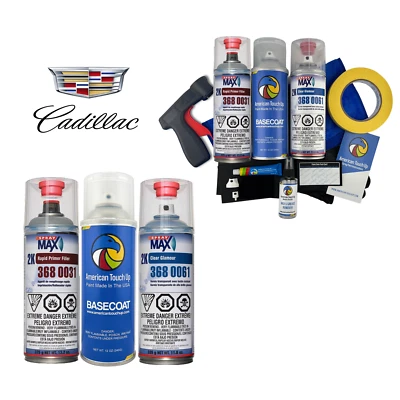 CADILLAC Genuine OEM Automotive Touch Up Paint Spay/2K Spraymax KITS SELECT CODE Foto 1 de 4