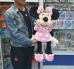 MINNIE TOPOLINA MICKEY MOUSE GIGANTE DISNEY 80 CM PELUCHE PLUSH NUOVO - Imagen 1 de 3