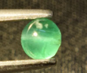 0,48 ct BONITO CABUJÓN ESMERALDA NATURAL ZAMBIA VERDE OJO DE GATO ¡Ver VDO!! - Imagen 1 de 2