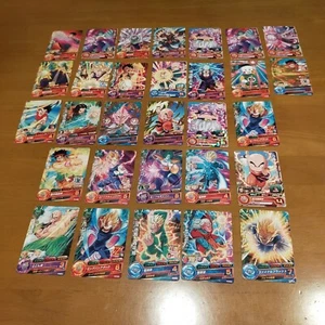 Lot of 30 Dragon ball heroes cards Bulk sale Son Gohan Vegeta piccoro etc..JAPAN - Picture 1 of 1