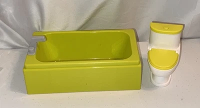 Кукольный домик ванна и туалет смывающий звук KidKraft блестящий особняк - Изображение 1 из 4