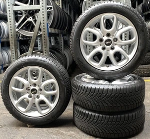 4 Orig MINI Winterräder Loop Spoke 494 195/55 R16 91H F55 F56 F56 F57 6855103 56 - Picture 1 of 3