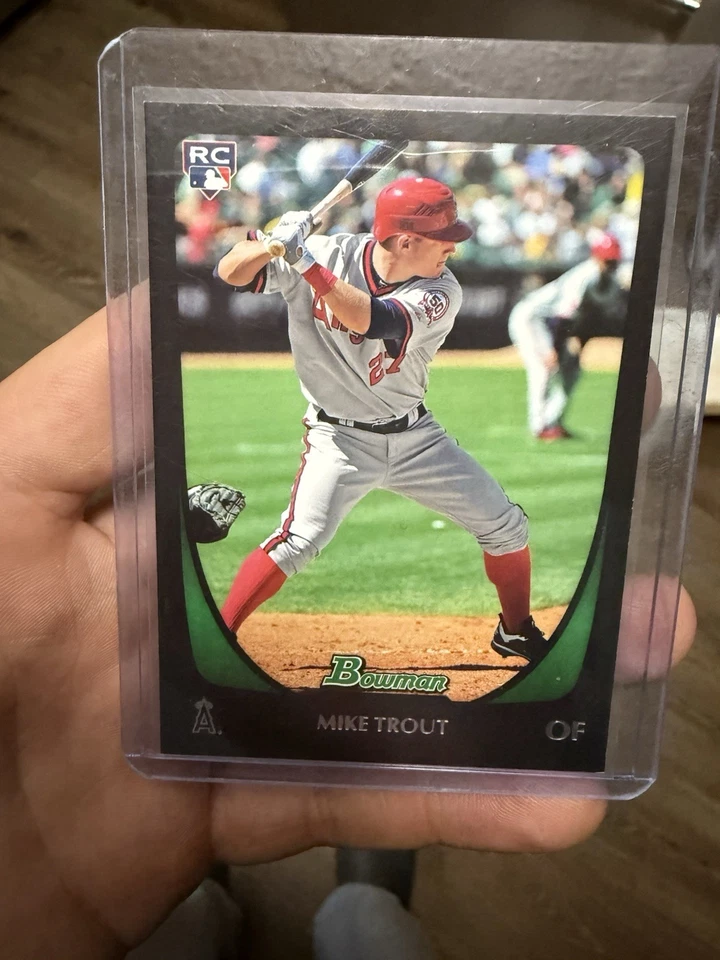 Bowman Draft Picks & Prospects 2011 béisbol Mike Trout #101 novato Foto 1 de 2