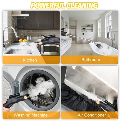 3000W Handheld Steam Cleaners For Home Use 4L Capacity High Temperature Fas - Image 1 of 4