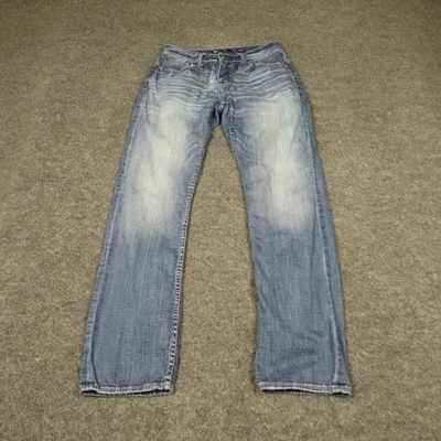 BKE Buckle Jeans Mens 31X33 Alec Preppy Stylish 5 Pocket Denim Straight Leg - Image 1 of 4