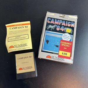 Vintage Colecovision Campaign '84 Cartridge By Sunrise.  Rare Political Game - Picture 1 of 18