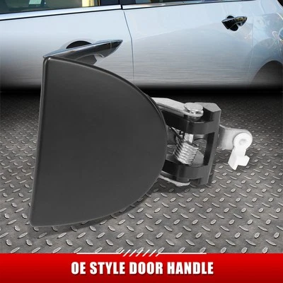 适用于 93-98 水星村 黑色 主要 前部 右乘客 侧门把手 — 第 1/4 张图片