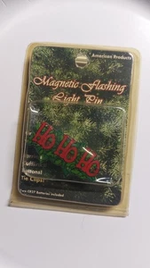 Spilla magnetica lampeggiante vintage NOS vacanze - Foto 1 di 2