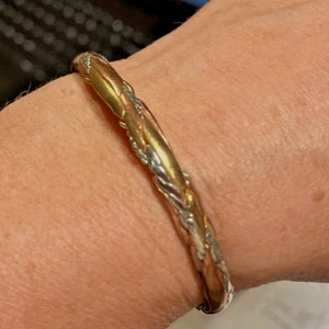 Light Sage - Sergio Lub - Cuff Bracelet Non-Magnetic Copper Twist - Picture 1 of 15
