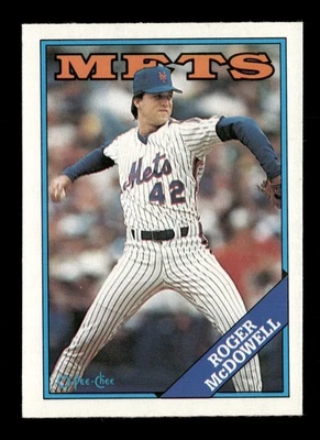 1988 O-Pee-Chee #355 Roger McDowell New York Mets - Image 1 of 2