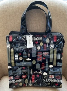 Harrods tote hand bag Small Size - Picture 1 of 3