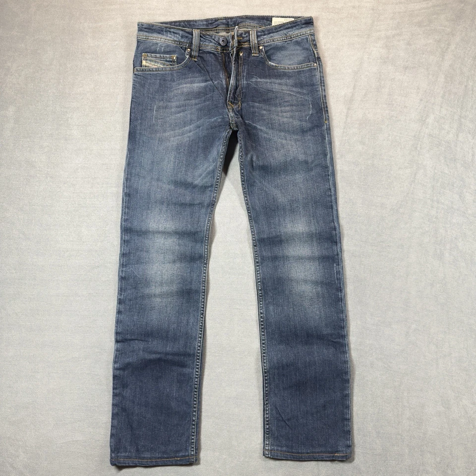 Jeans Diesel Niños Safado Pierna Recta Jóvenes Niño 13 SP12 Bolsillos Elásticos 28x28 Foto 1 de 4
