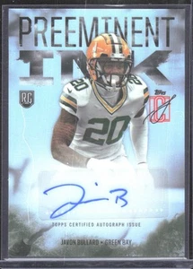 2025 Topps Signature Class tinta preeminente Javon Bullard autógrafo radiocontrol - Imagen 1 de 2