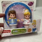 Fisher Price Little People Cinderella Disney Princess&Prince Charming New-Defect