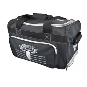 ¡Nuevo! BOLSO DE LONA ENROLLABLE DE GRAN TAMAÑO 'RESISTENTE COMO LAS UÑAS' Cowboy Hardware gris carbón - Imagen 1 de 2
