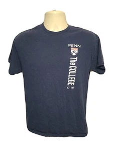 2016 University of Pennsylvania Penn the College Adult Medium Blue TShirt - Picture 1 of 10