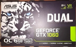 ASUS GeForce GTX 1060 6GB GDDR5 Grafikkarte (90YV09X0-M0NA00) - Bild 1 von 4