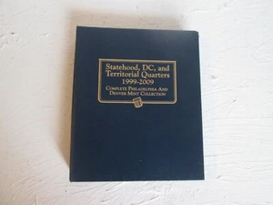 Complete Set of Statehood DC Territorial Quarters Whitman Album And All Coins - Picture 1 of 11