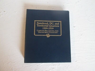 Complete Set of Statehood DC Territorial Quarters Whitman Album And All Coins  - Image 1 of 4