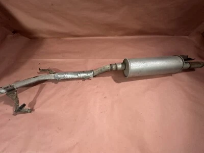 Silenciador de escape traseiro BMW E28 528e 2.7L M20 fabricante de equipamento original 181K milhas - Imagem 1 de 4